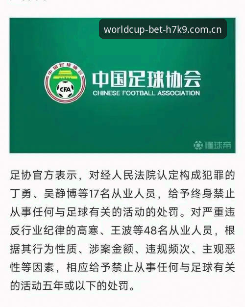 中国足协第三批禁足名单详解：行业整顿背后的深层逻辑